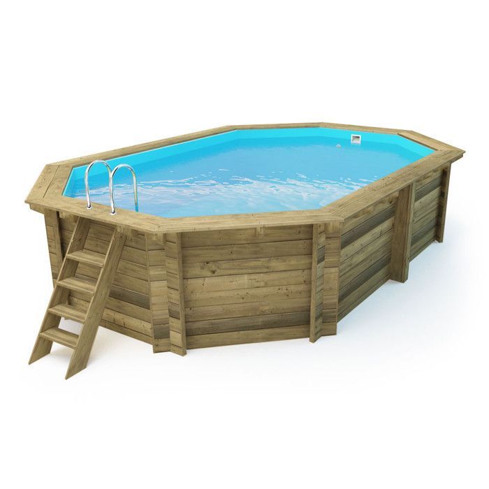 Piscina de madera 