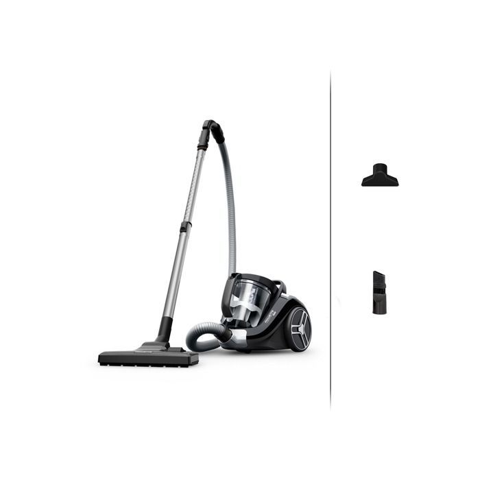 Aspirateur sans sac - Rowenta - Compact Power XXL RO4B25EA - 750 W - Filtration avancée - Bac 2,5 L