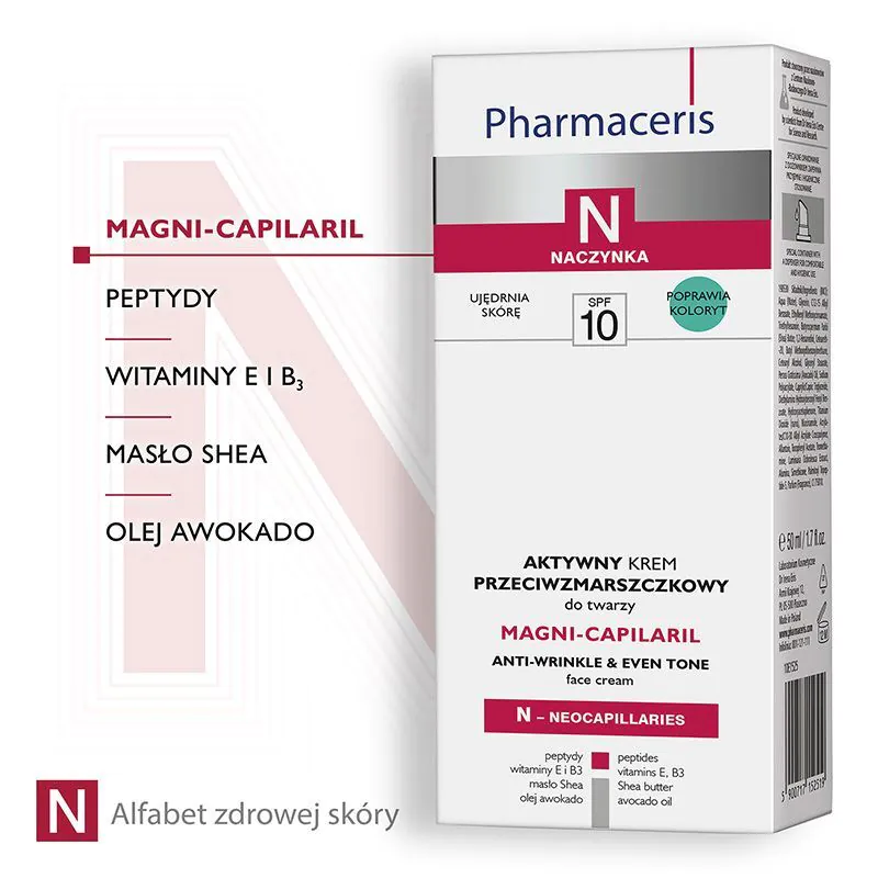 Pharmaceris N Magni-Capilaril Aktywny krem przeciwzmarszczkowy