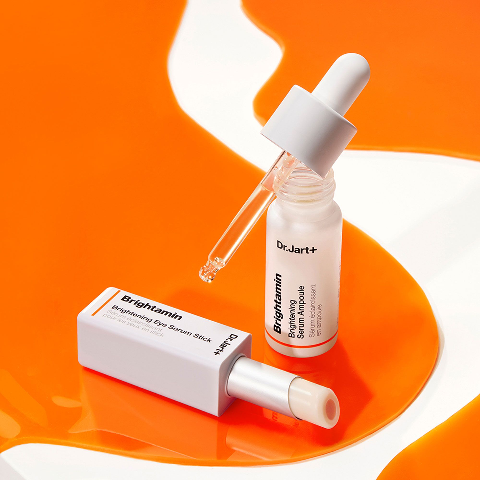 Brightamin serum za posvjetljivanje očiju u stiku Luksuzni kontur oko očiju