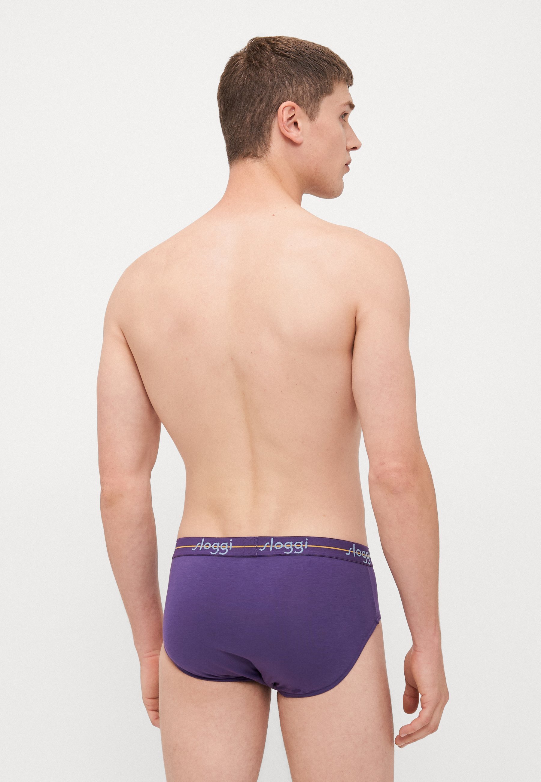 Sloggi MEN START MIDI BOX 3 PACK - Alushousut - blue/petrooli/lila
