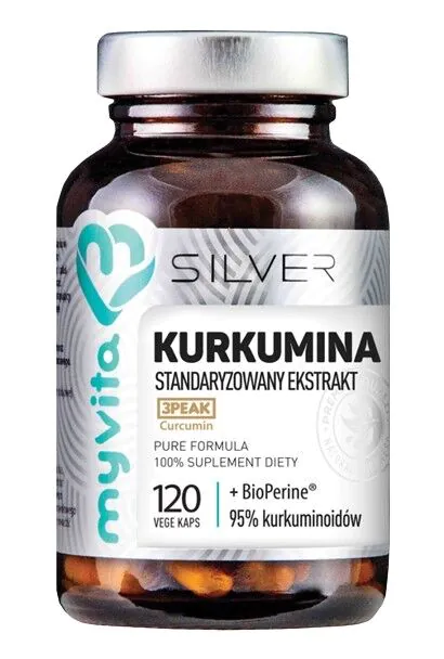 MyVita Silver Kurkumina + Piperyna 60 Kapsułek