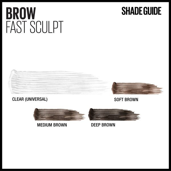 Maybelline New York Brow Fast Sculp 10 Clear maskara za obrvi 8,9 g