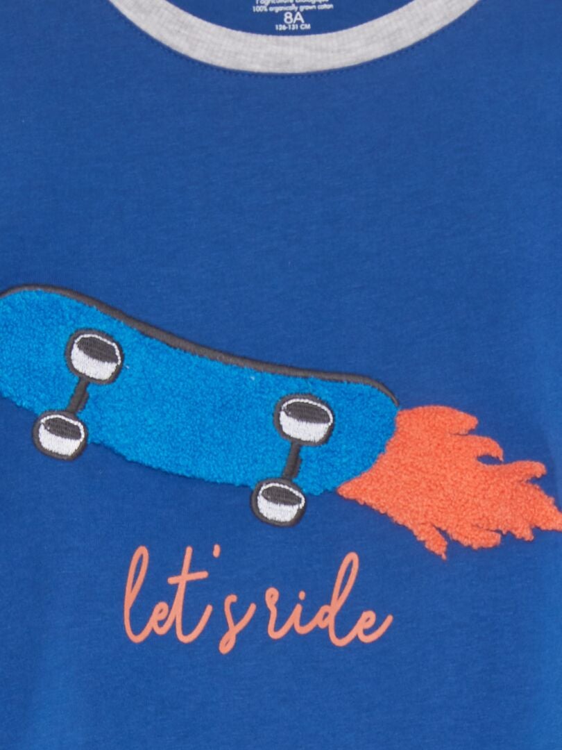 Conjunto de pijama - 2 piezas - AZUL