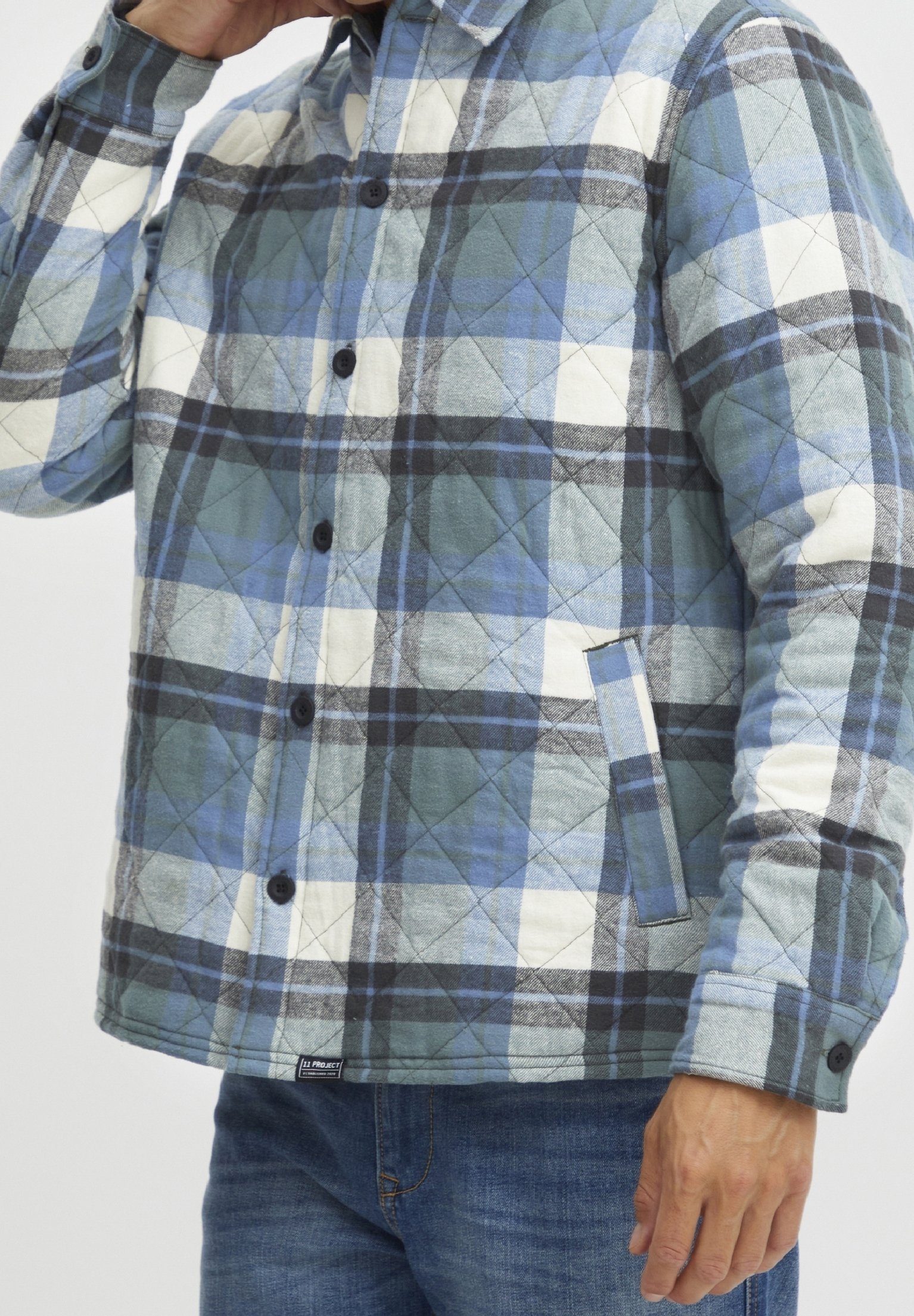 11 Giacca Project Light - denim grigio