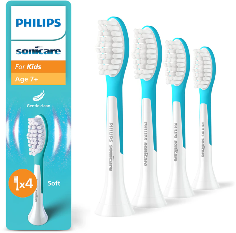 Philips Sonicare For Kids 7+ Standard HX6044/90 vervangende tandenborstelkopjes voor kinderen