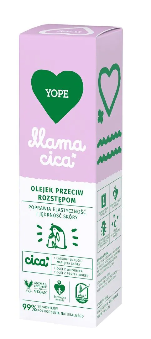 Yope Mama Cica Olejek przeciw Rozstępom