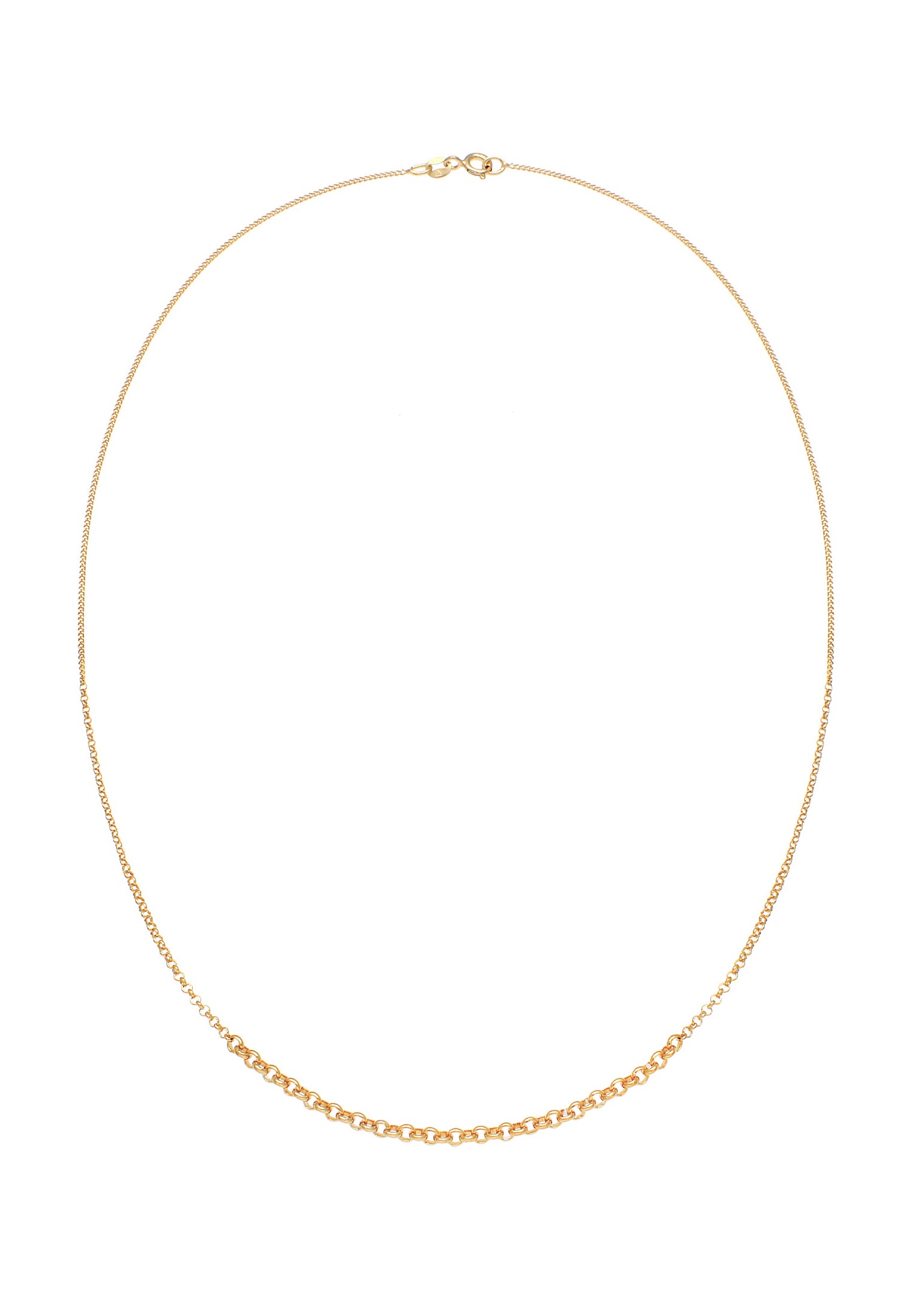 Elli Cours de chaîne de pois pour dames Mélange de base en argent sterling 925