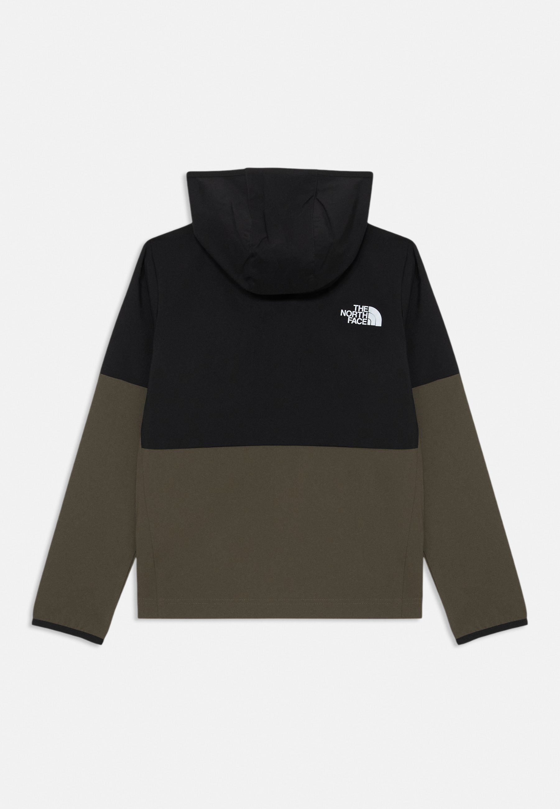 The North Face sweatshirt met rits - zwart/nieuw taupegroen
