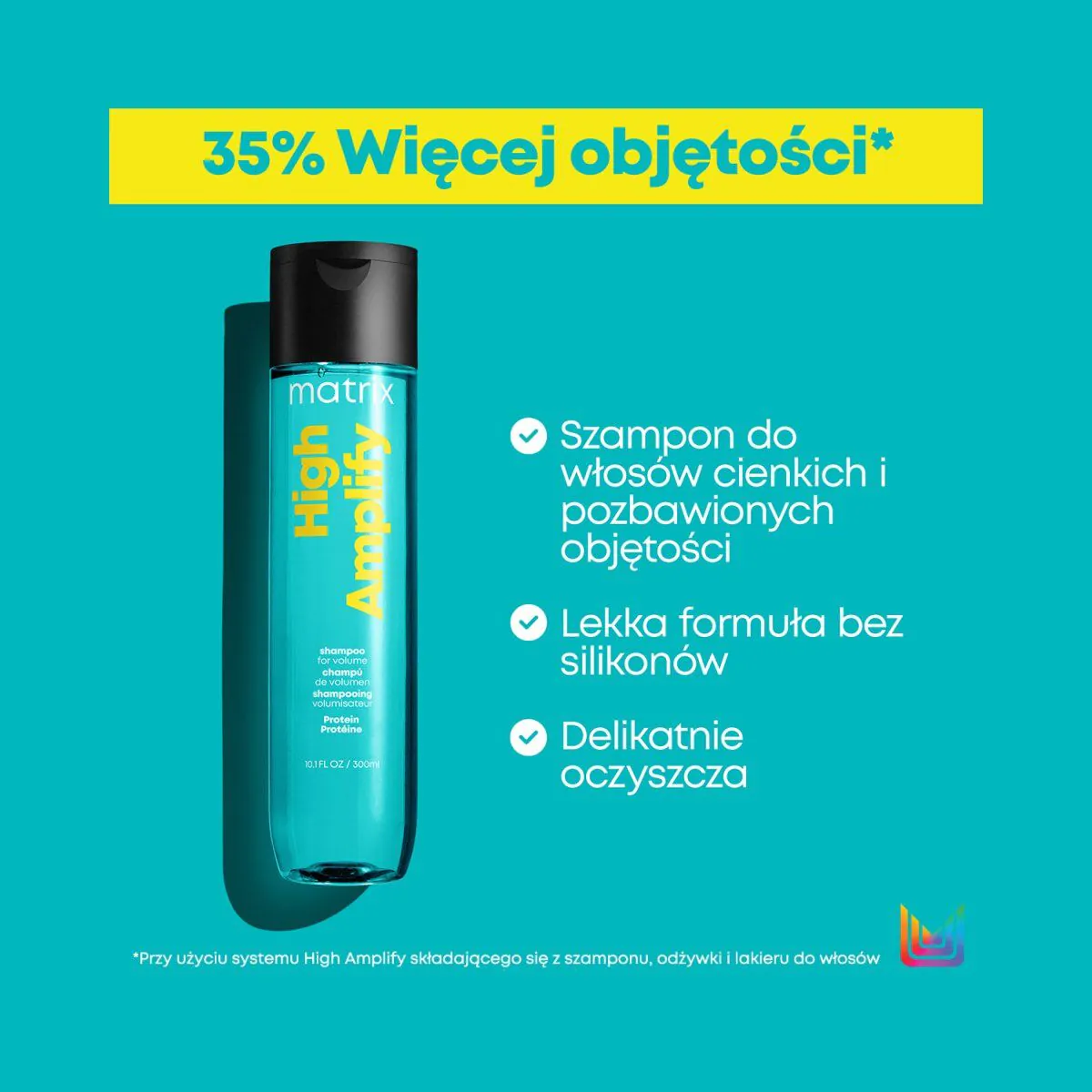 Matrix Total Results High Amplify Szampon do włosów Objętość