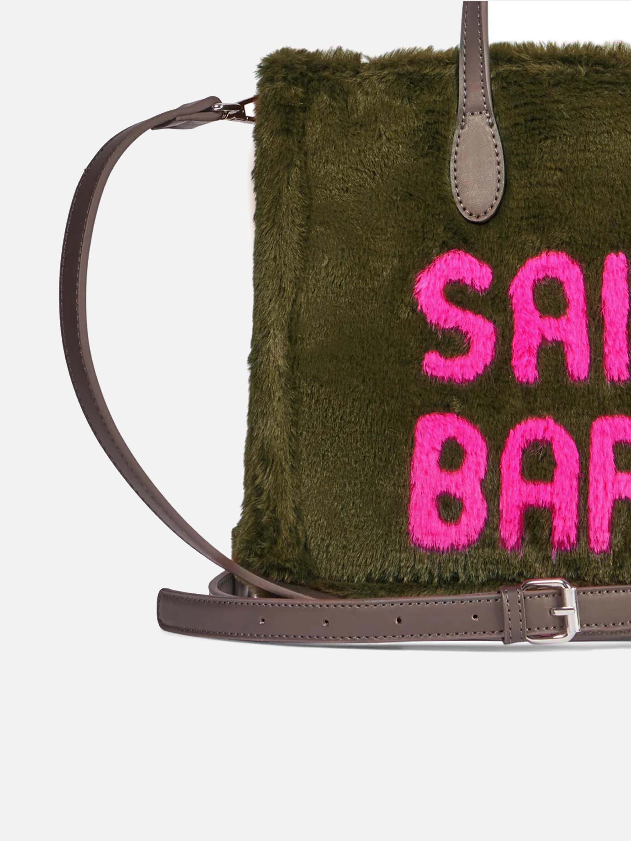 Bolsa Vivian de pele ecológica verde