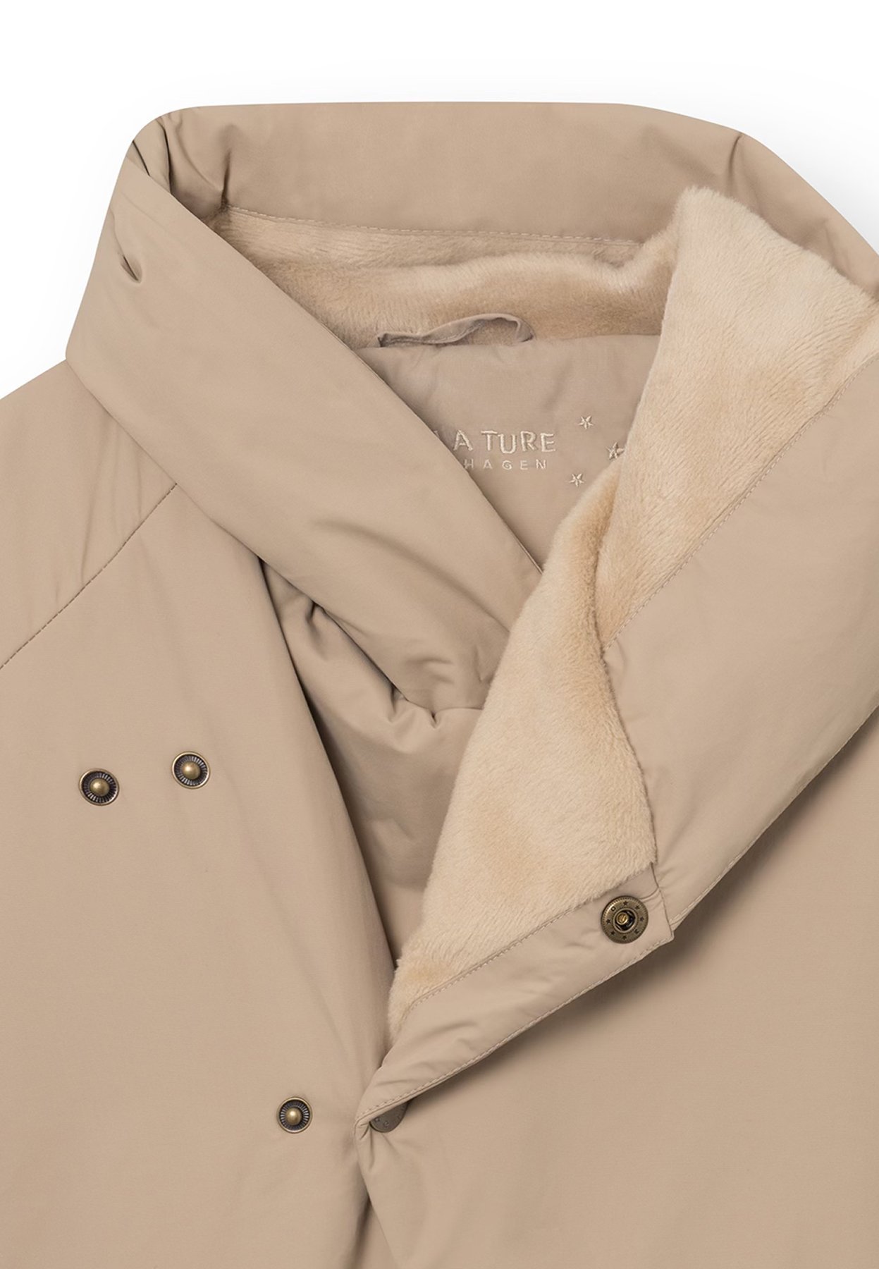 MINI A TURE MATFIANNA WINTER PRAMSUIT UNISEX - Snowsuit - savannah tan