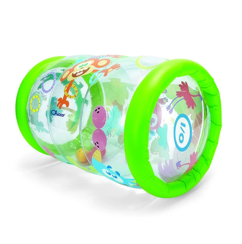Brinquedo educativo musical Chicco Jungle Roller com melodia