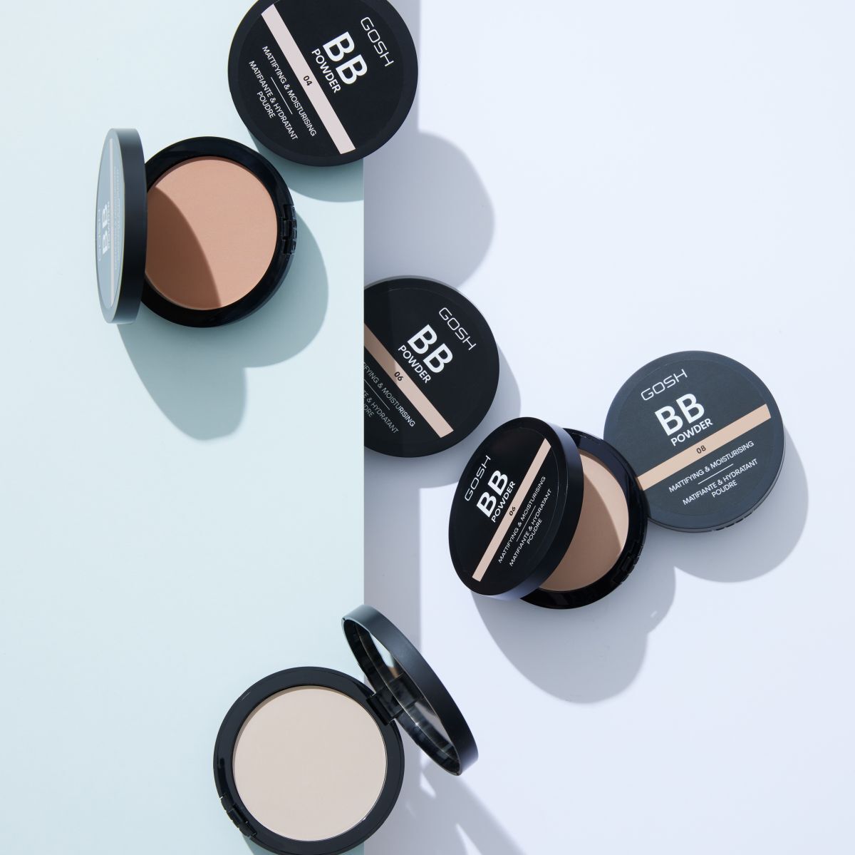 Gosh cipria compatta beige ge 04 6,5 g BB