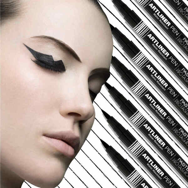 Stilou Artliner Pastel Cosmetics Profashion, negru
