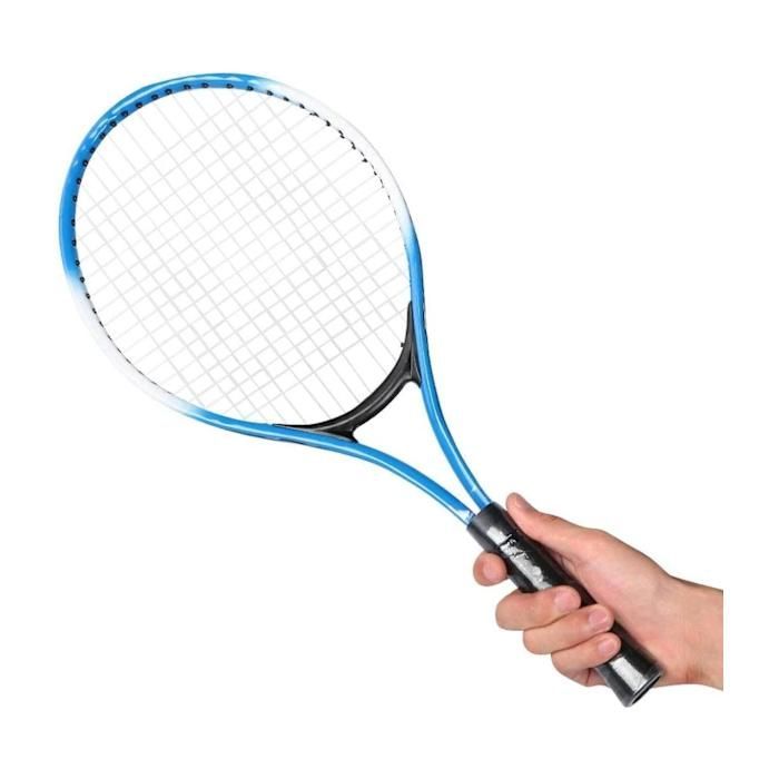 A tennis racket is the best starting piece of equipment for children.