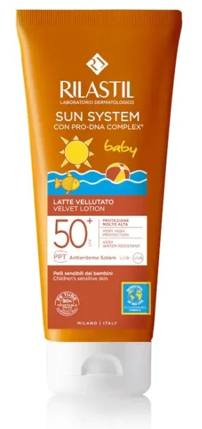 RILASTIL Rilastil Sun System Flüssige Sonnenschutzlotion für Kinder LSF 50+ 200 ml Sonnenschutz für Kinder