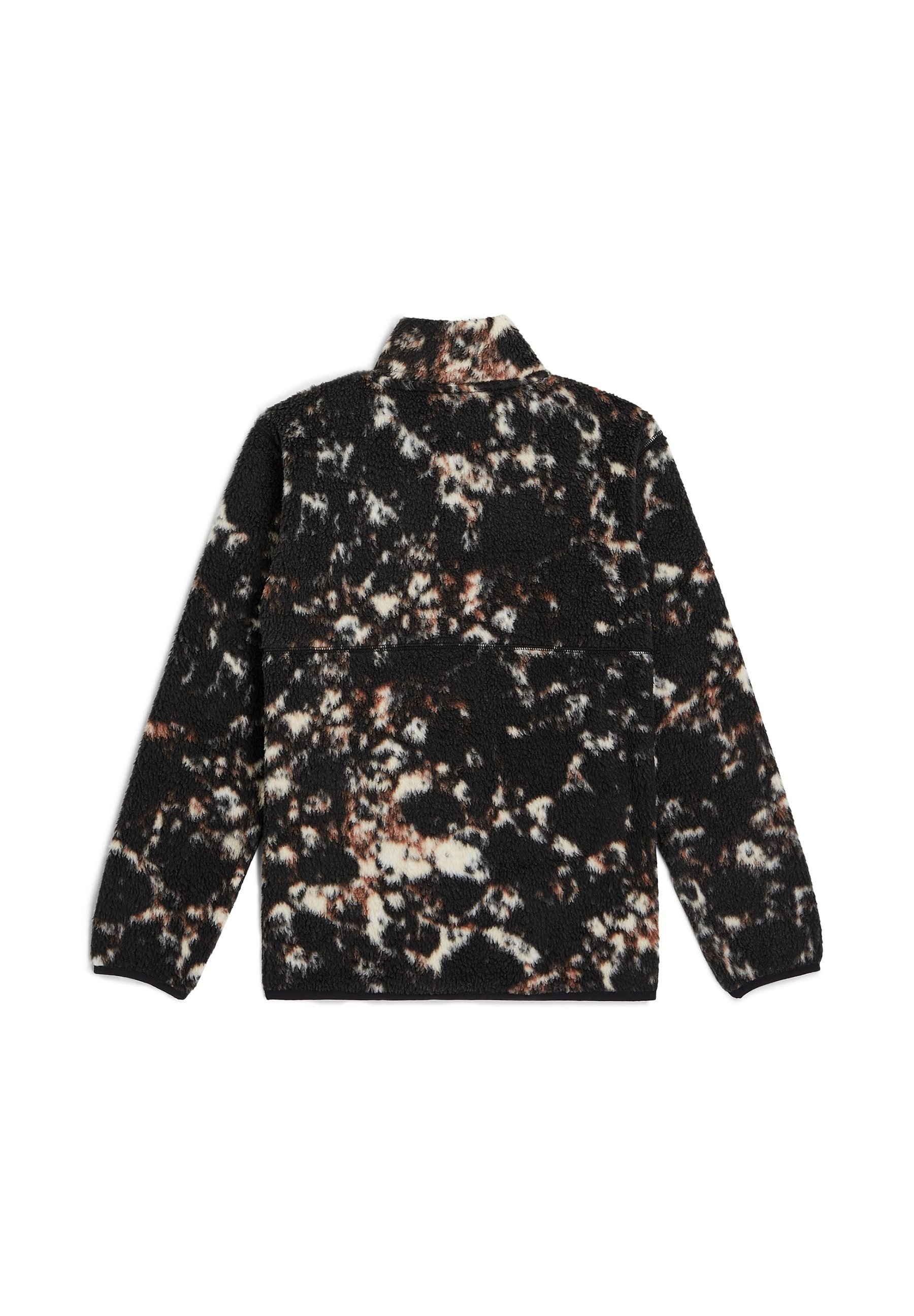 O'Neill fleecejack - zwart/beige steengroeve