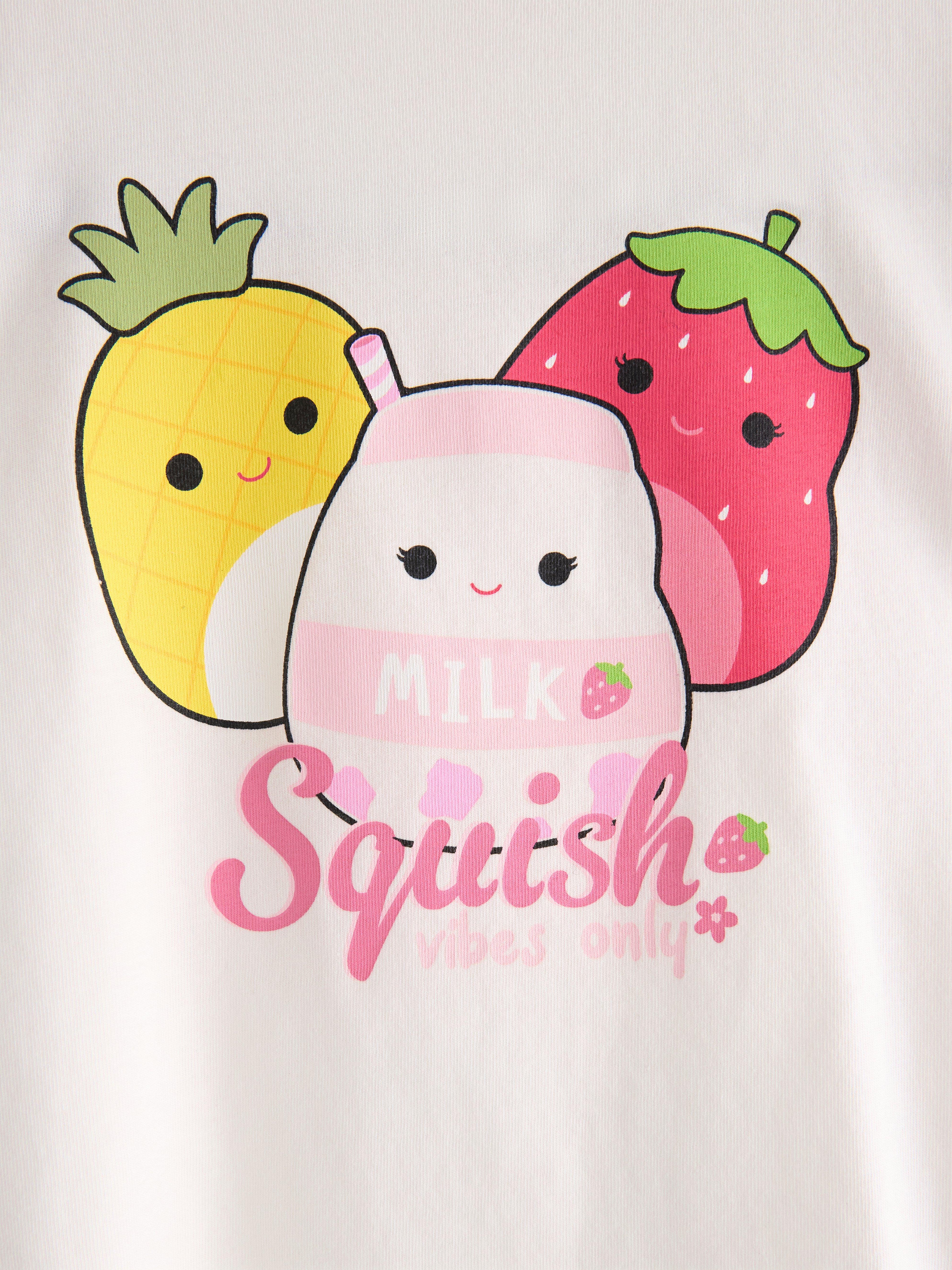 Squishmallows  t-shirt Light Dusty White