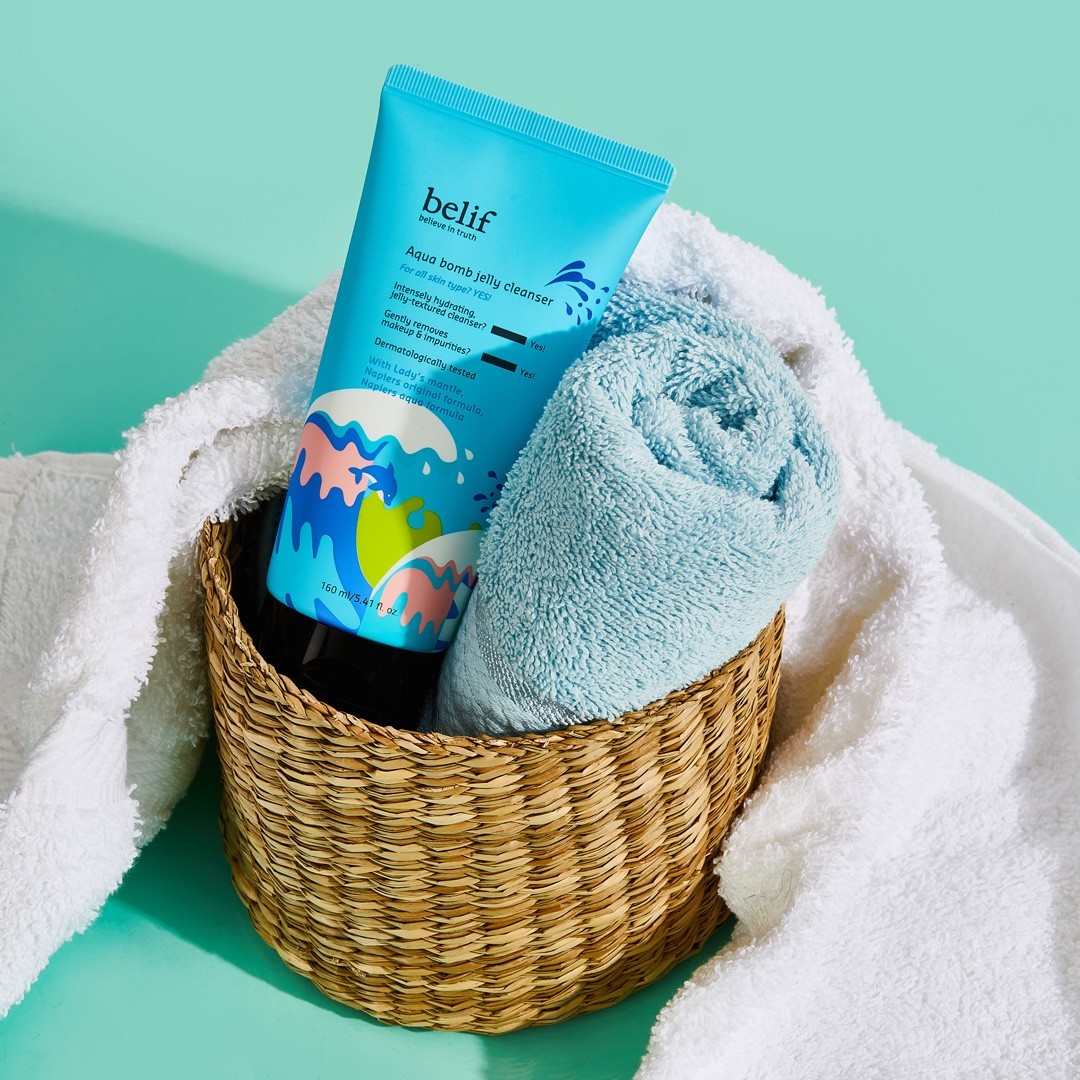 belif Aqua bomb jelly cleanser