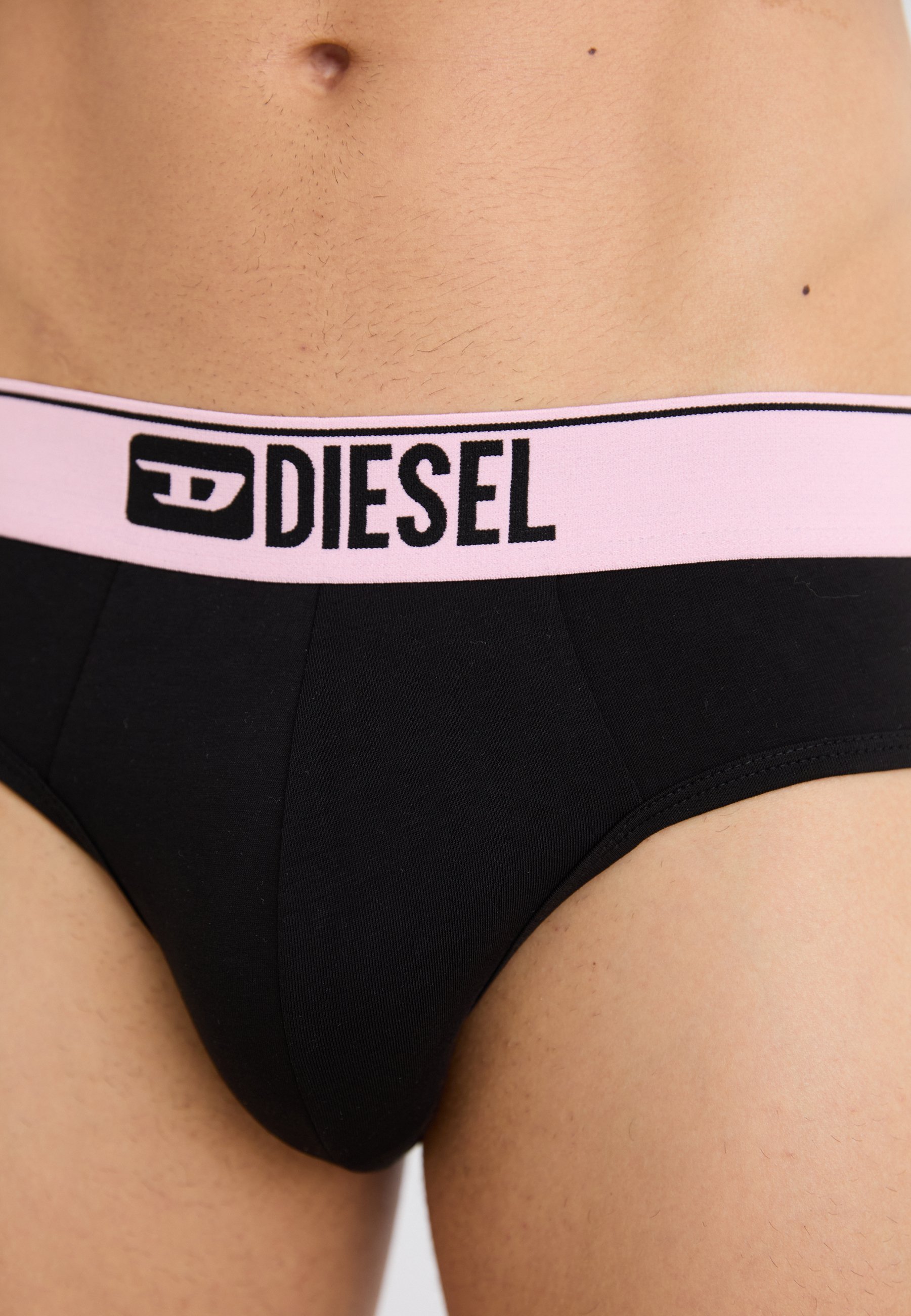 Diesel UMBR-ANDRETHREEPACK - Slips - rose/noir