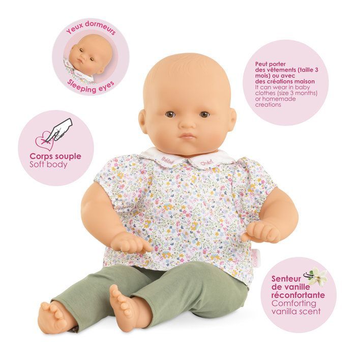 Bambola grande - COROLLE - Baby Darling - 52 cm - profumo di vaniglia - età 3+