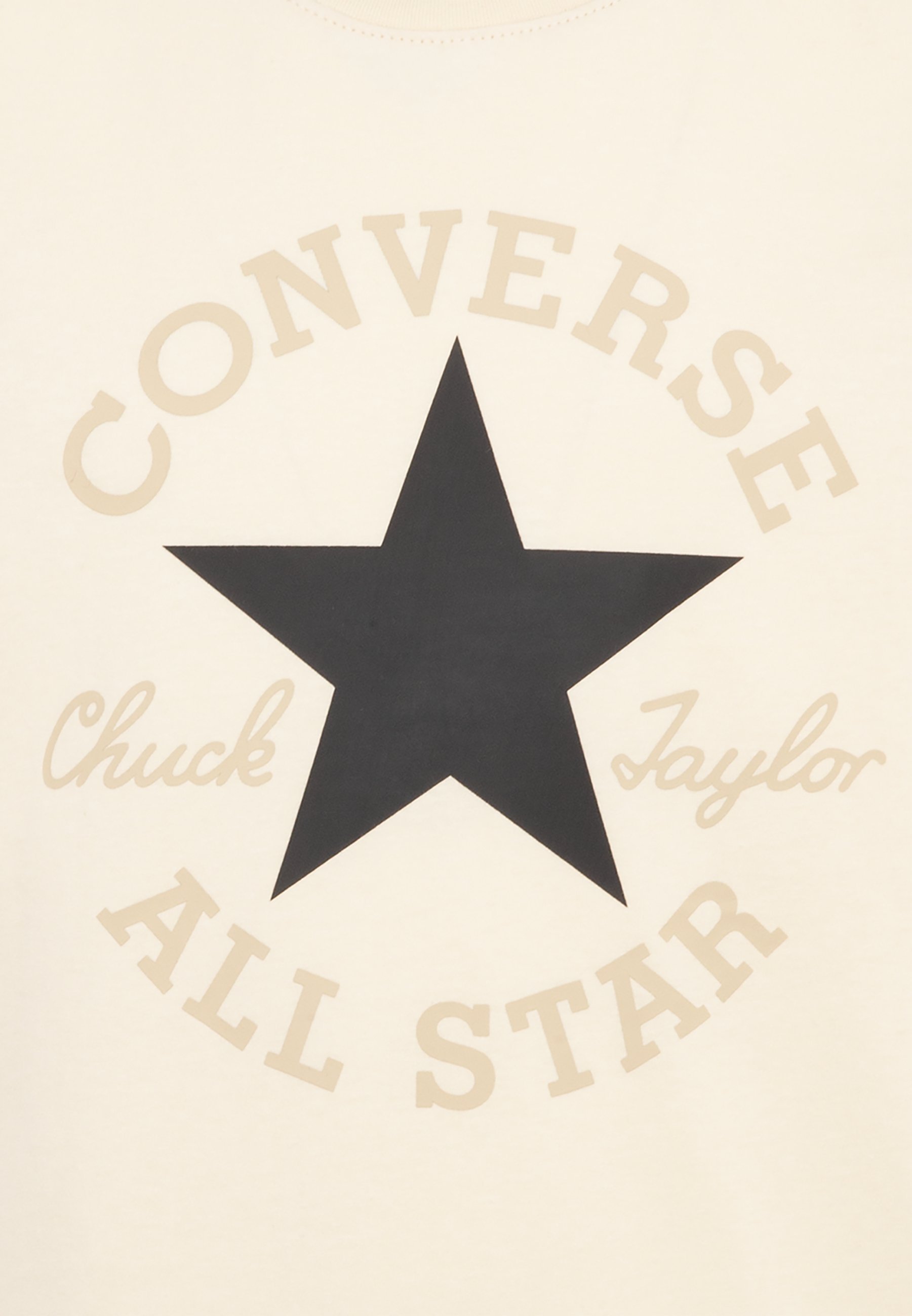 Converse DISSECTED CHUCK PATCH TEE - Bedrucktes T-Shirt - Natur-Elfenbein