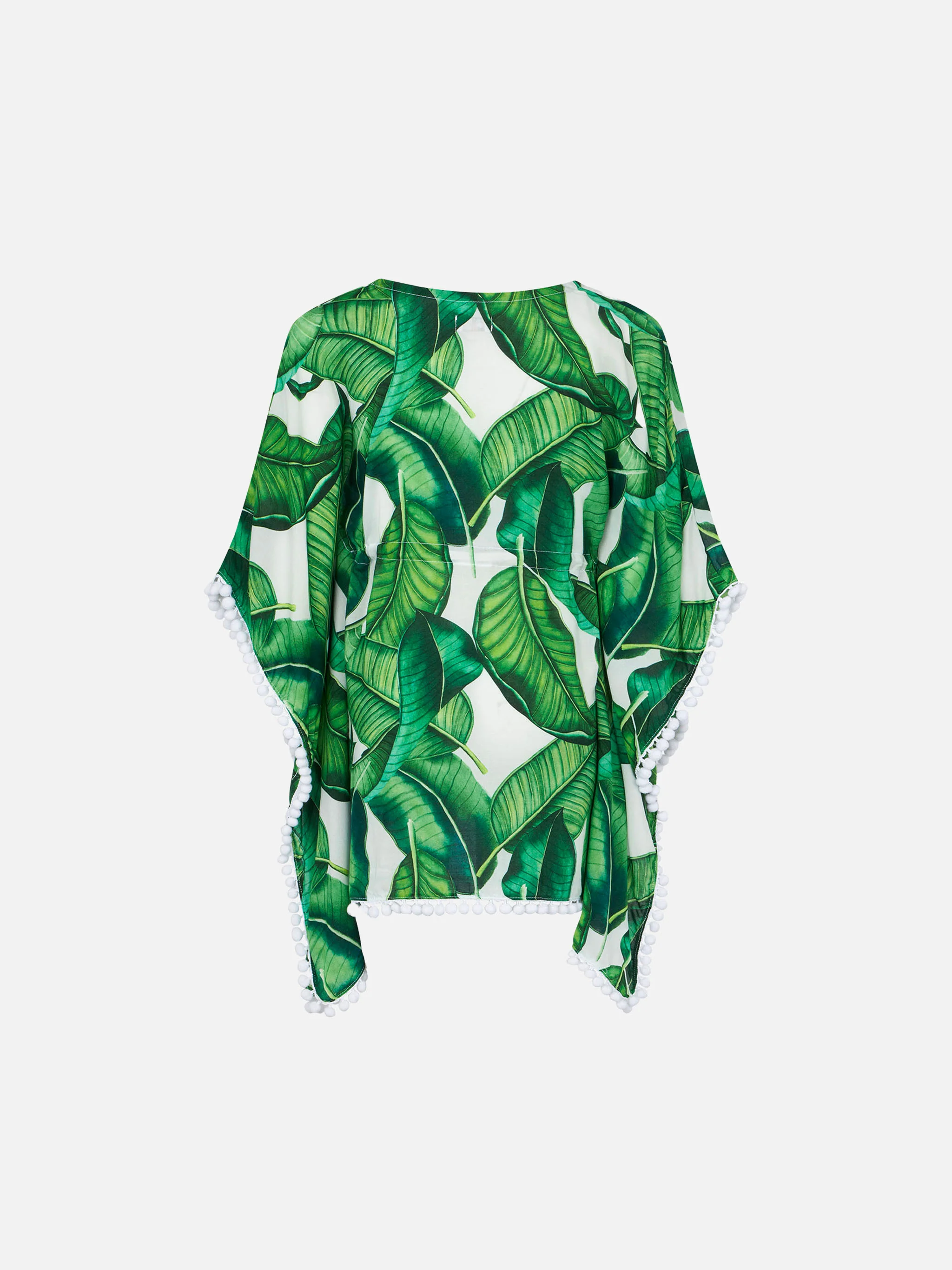 Mädchenkaftan mit Bananenblattmuster
