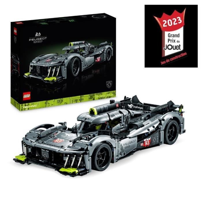 LEGO® Technic 42156 PEUGEOT 9X8 24H Le Mans Hybrid Hypercar, Rennwagenmodell