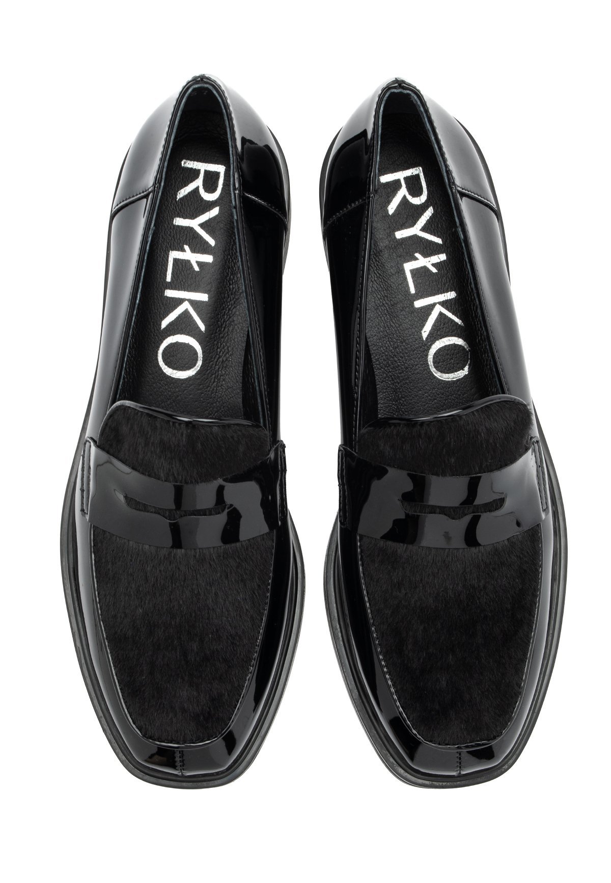 RYŁKO Slip-ons - zwart