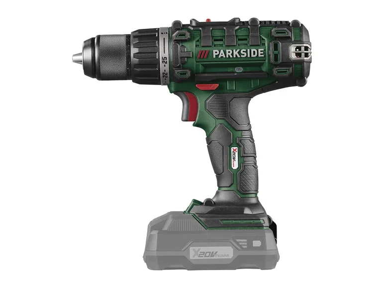 Furadeira/Parafusadeira sem fio PARKSIDE® 20V PABS 20-Li G8, 20V