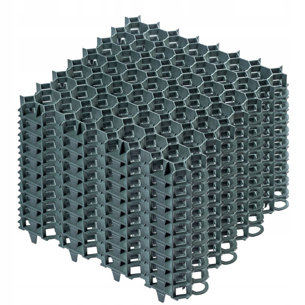 Kratka Trawnikowa Parkingowa Podjazd 50x50cm 10szt