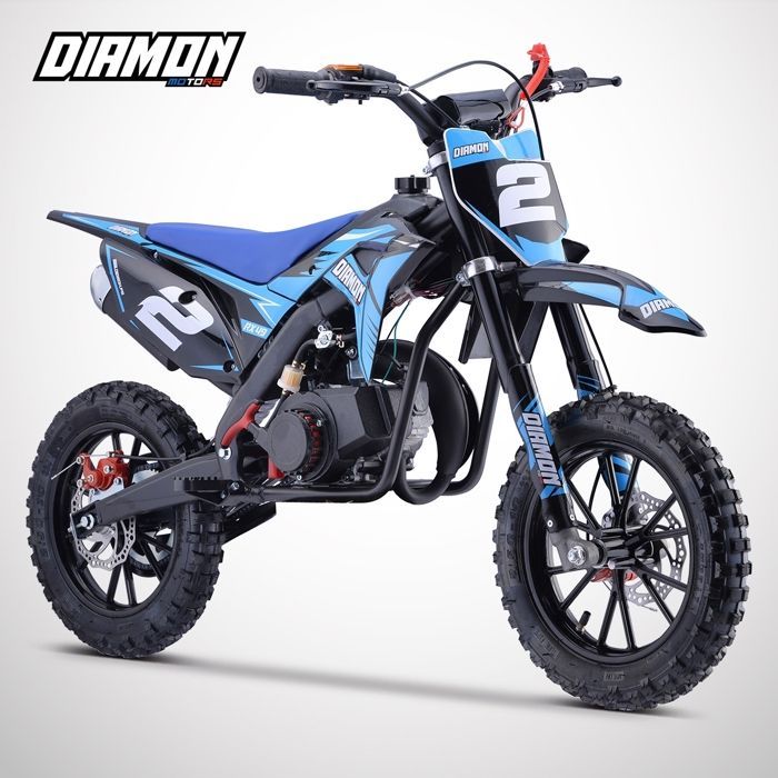 ORION 49 Mini Cross / Minimoto infantil de 50 cc / Azul