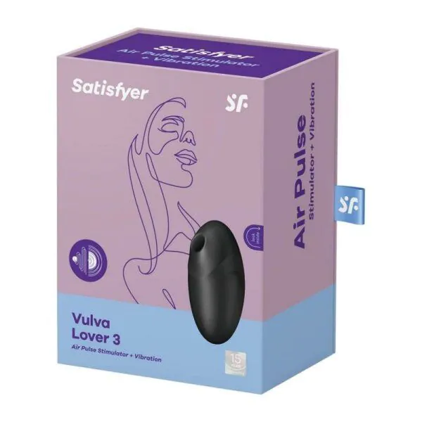Satisfyer Masażer Vulva Lover 3 Black