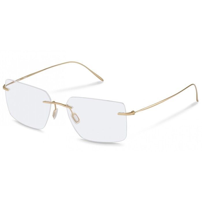 Lunettes de Vue Rodenstock R7167 57/17/145 Gold Metallo MAN R7167
