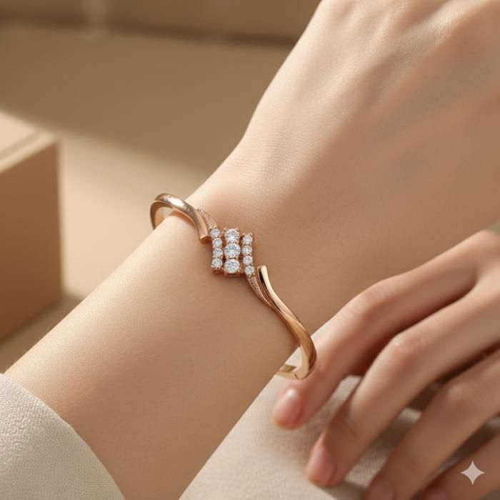 Pulsera - Mujer - Brazalete - Ovalada - 