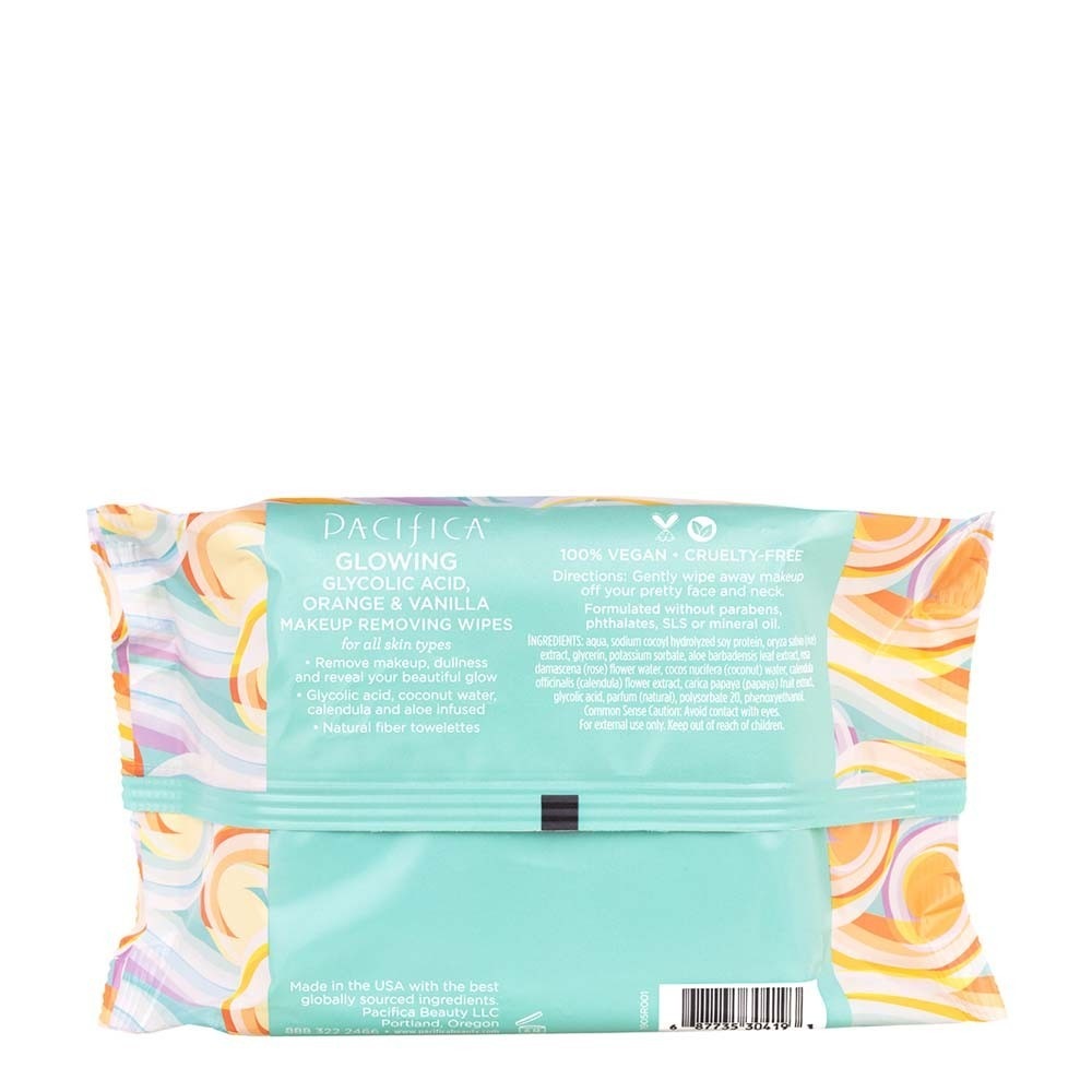 Pacifica Lingettes démaquillantes éclat