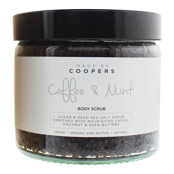 Scrub corpo al caffè e menta Made By Coopers 250g