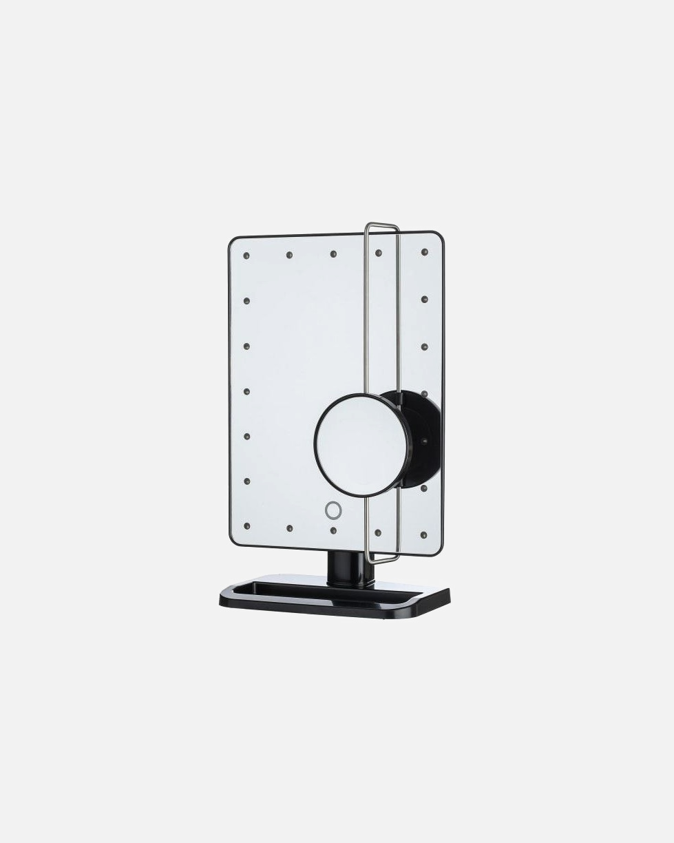UNIQ UNIQ Miroir de courtoisie Hollywood avec lumière LED et grossissement 10X