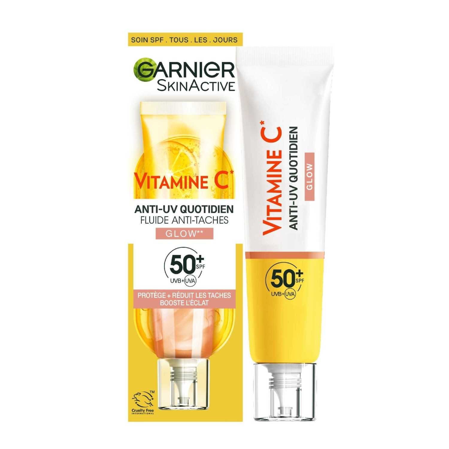 Garnier Anti-UV Quotidien Glow SPF50+