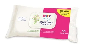 Lingettes fines HIPP, paquet de 56 pièces