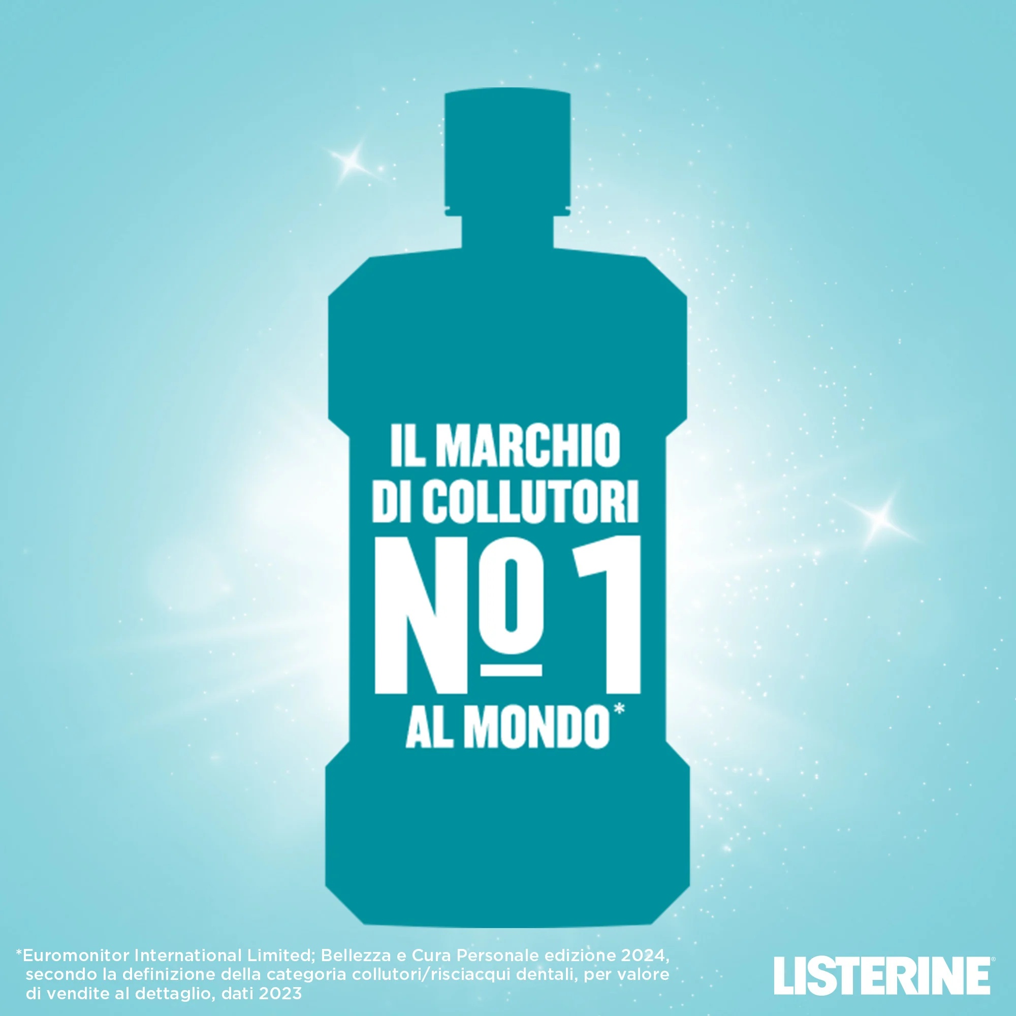 LISTERINE vodica za ispiranje usta Listerine Cool Mint blagi okus 500 ml svjež dah