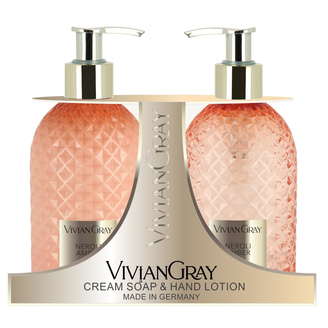 Vivian Gray Set za njegu ruku Neroli i Amber - 600 ml