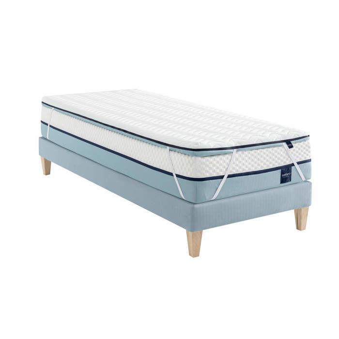 Surmatelas mémoire de forme 90x190 7 cm Someo Songe