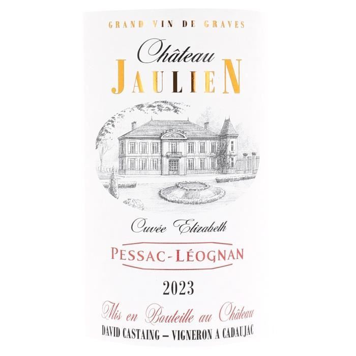 Château Jaulien Cuvée Elizabeth 2023 Pessac Léognan - Vin rouge de Bordeaux
