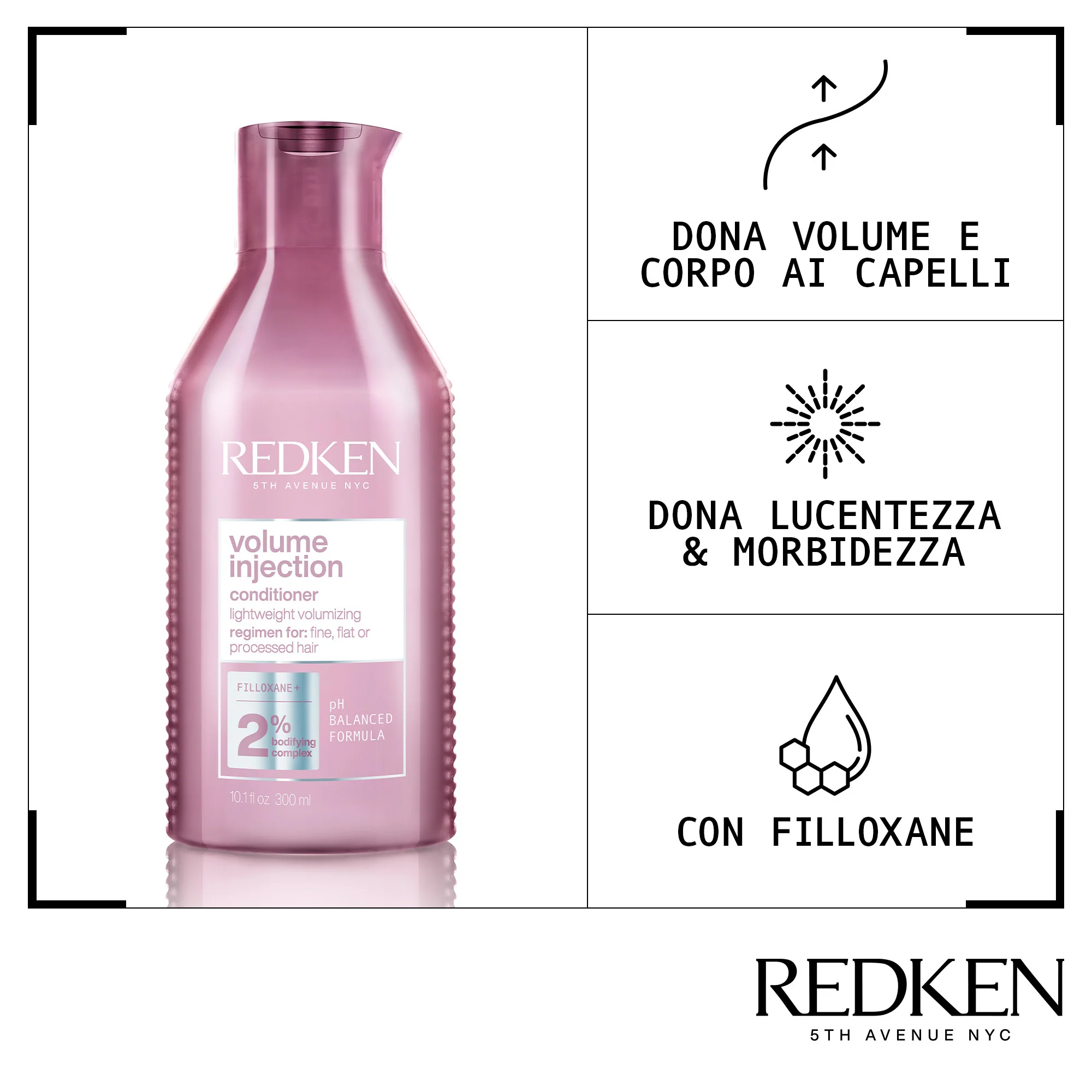 Volume Injection Conditioner - Balsamo Volumizzante Capelli