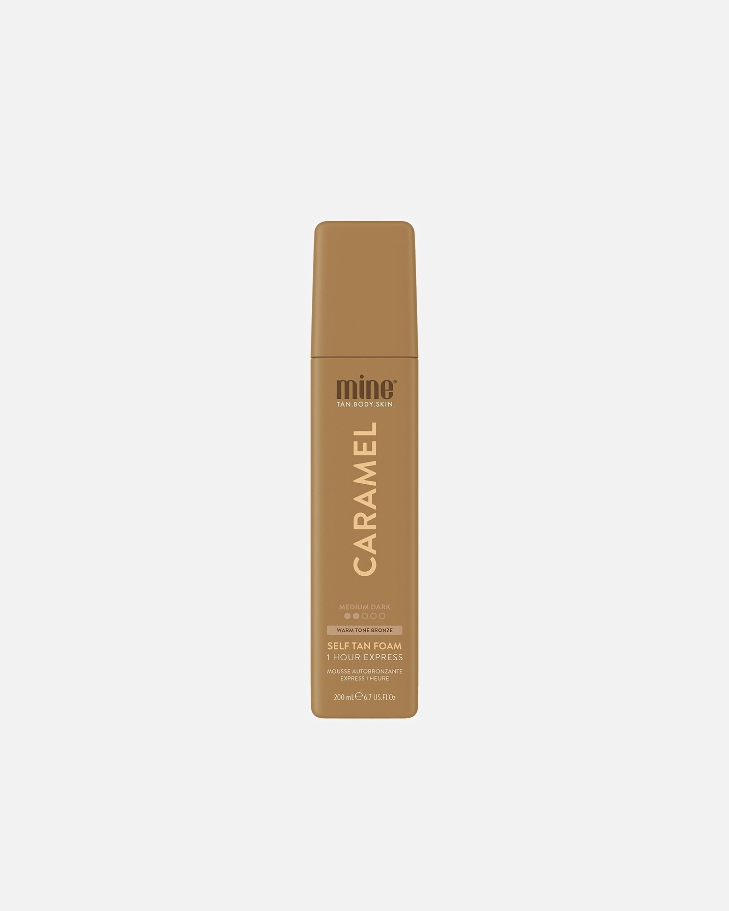 MineTan kolekcija boja za samotamnjenje u boji karamele - 200 ml
