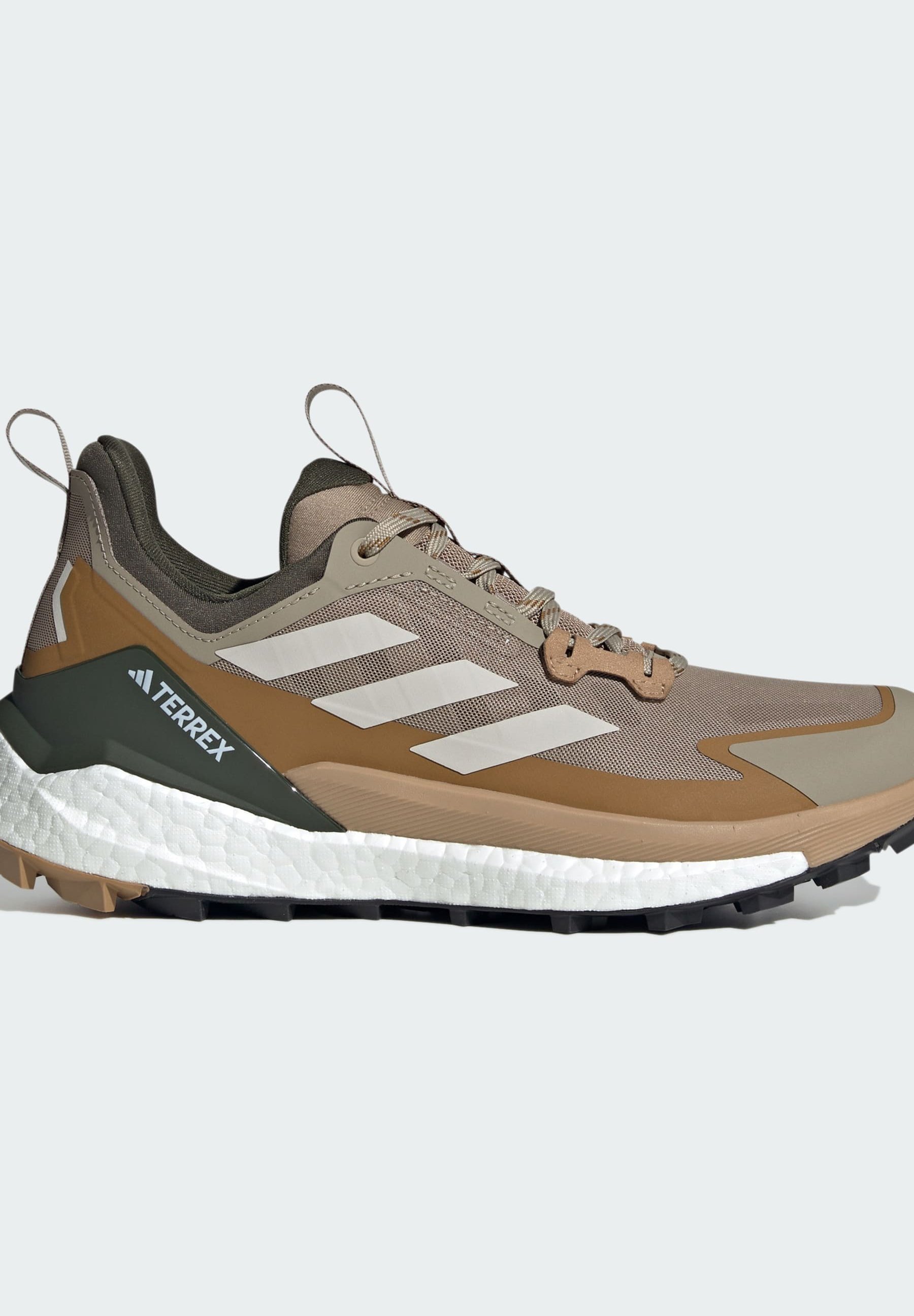 Adidas Terrex FREE LOW - Wandelschoenen - wit cargo beige brons strata