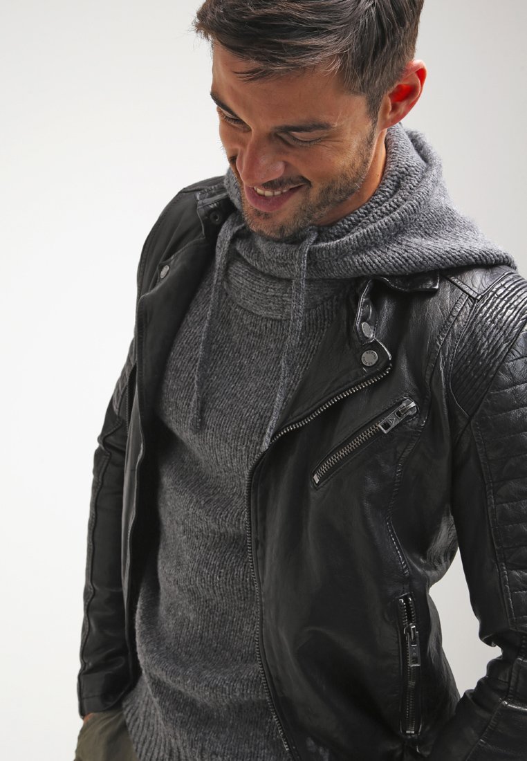 Pier One Hoodie - donkergrijs gemêleerd