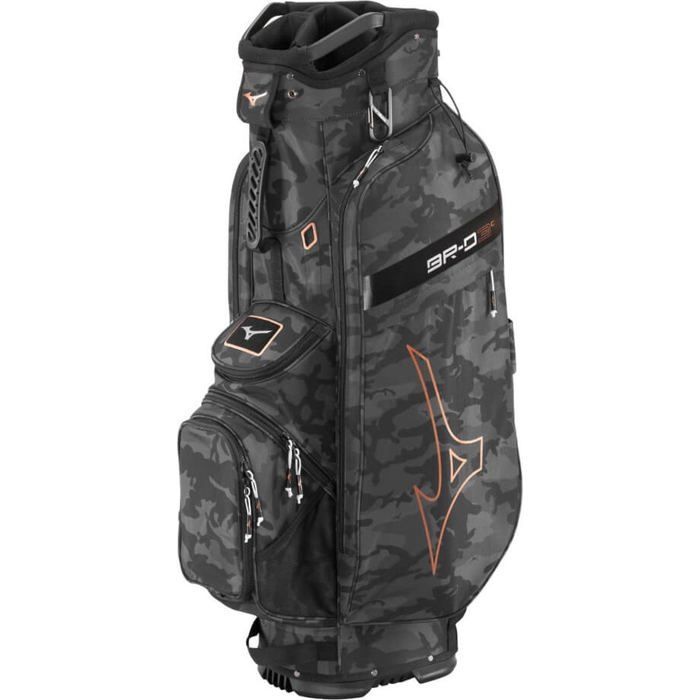 Mizuno BR D3 - Golf Bag - Cart Bag - Black Camouflage